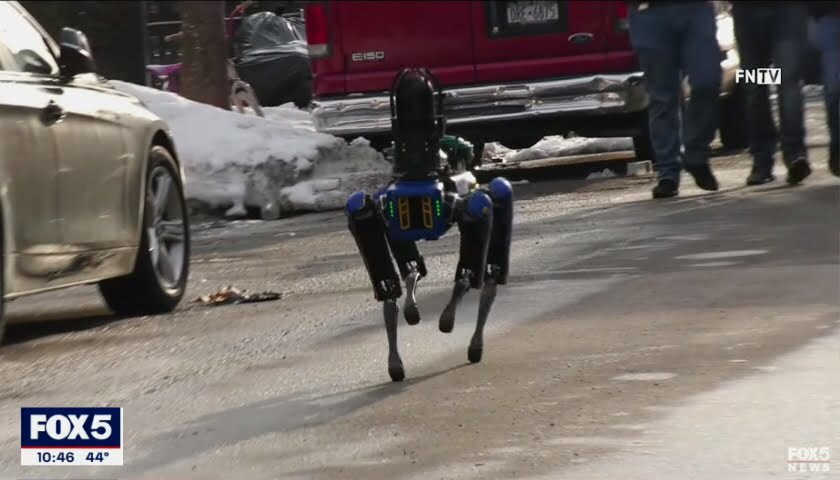 NYPD uses robot dog during police operation