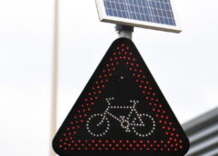 Glasgow instaluje oznakowanie aktywowane przez rower, aby zwiększyć bezpieczeństwo