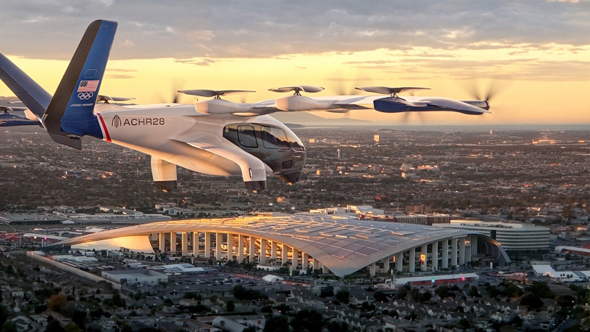 Air taxi provider chosen for LA28 Olympic and Paralympic Games